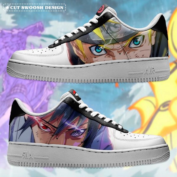 Naruto Sasuke Painting Custom Air Force 1