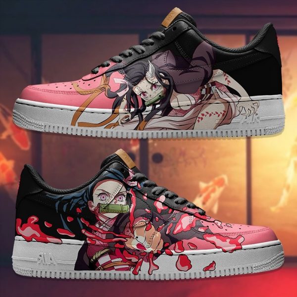 Nezuko Painting Custom Air Force 1