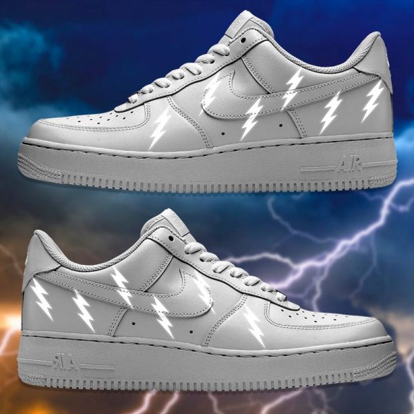 Rayitos Reflective Custom Air Force 1