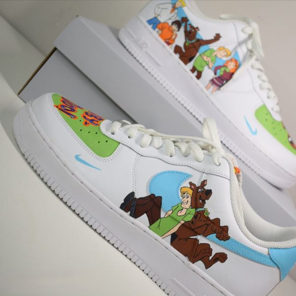 Scooby Doo Cartoon Custom Air Force 1