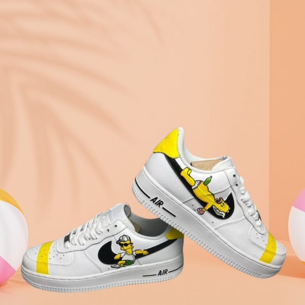 Simpsons Swoosh Custom Air Force 1