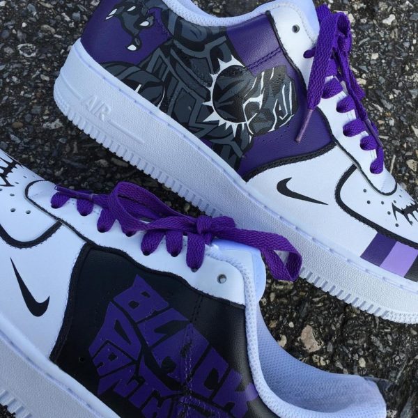 Wakanda Forever Custom Air Force 1