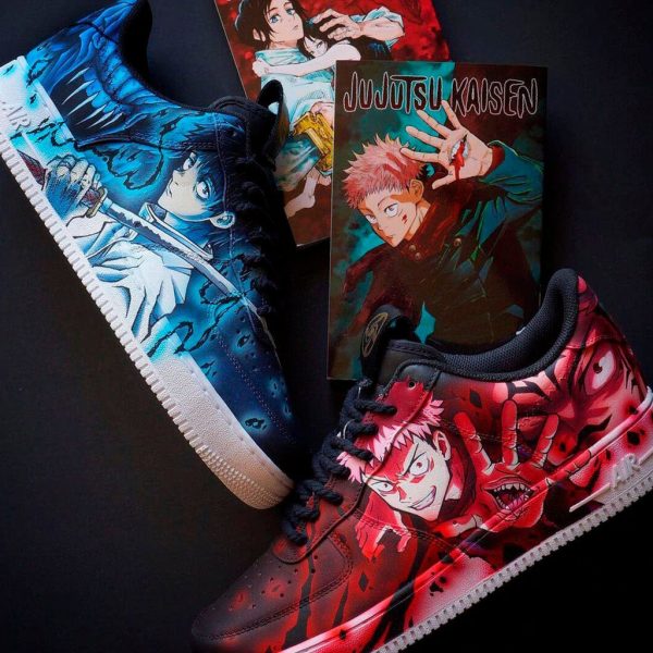 Yuta Vs Itadori Custom Air Force 1