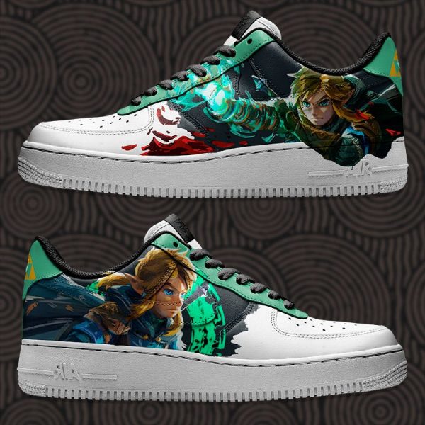 Zelda TOTK Custom Air Force 1