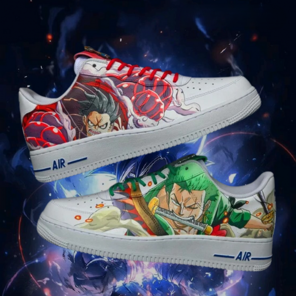 Zoro X Luffy Custom Air Force 1