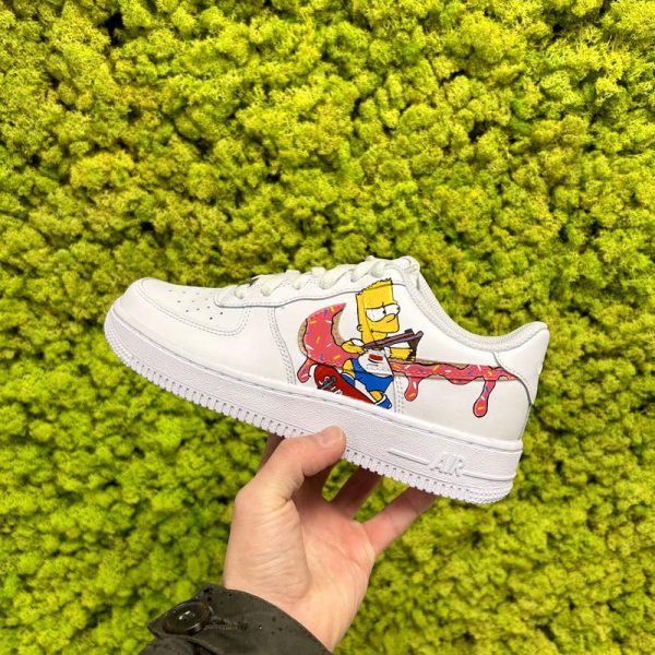 Bart - Homer Custom Air Force 1