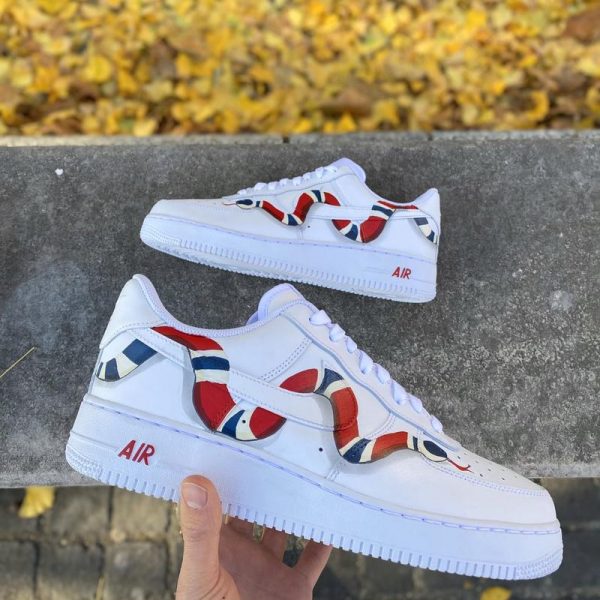 Gucci Snake Custom Air Force 1