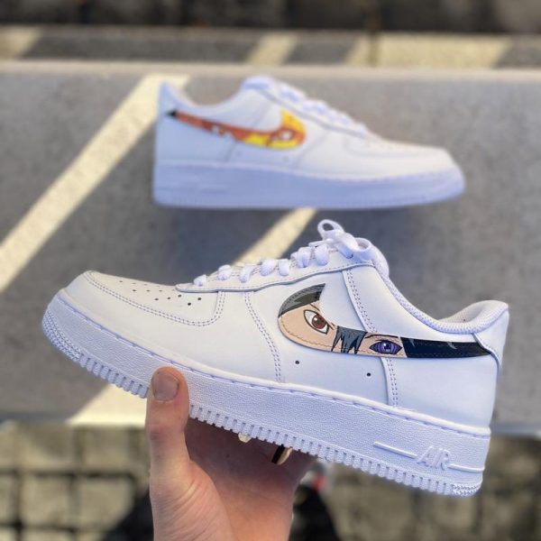 Swoosh Naruto Inspired Custom Air Force 1