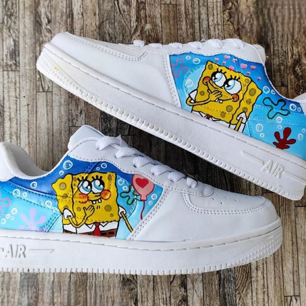 Spongebob Under Sea Custom Air Force 1