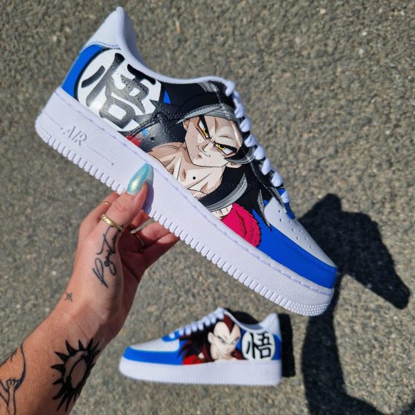 DBZ Painting Custom Air Force 1