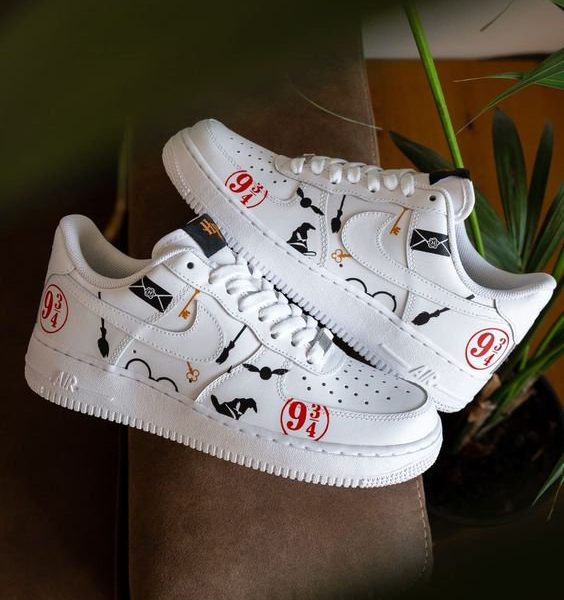 Harry Potter Painting Custom Air Force 1