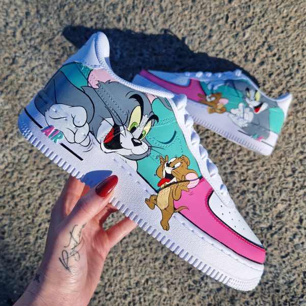 Tom et Jerry Custom Air Force 1