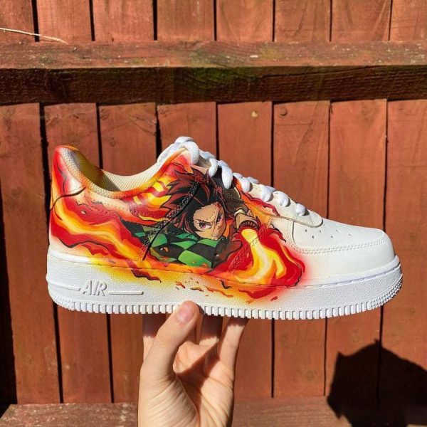 Anime DS Painted Custom Air Force 1