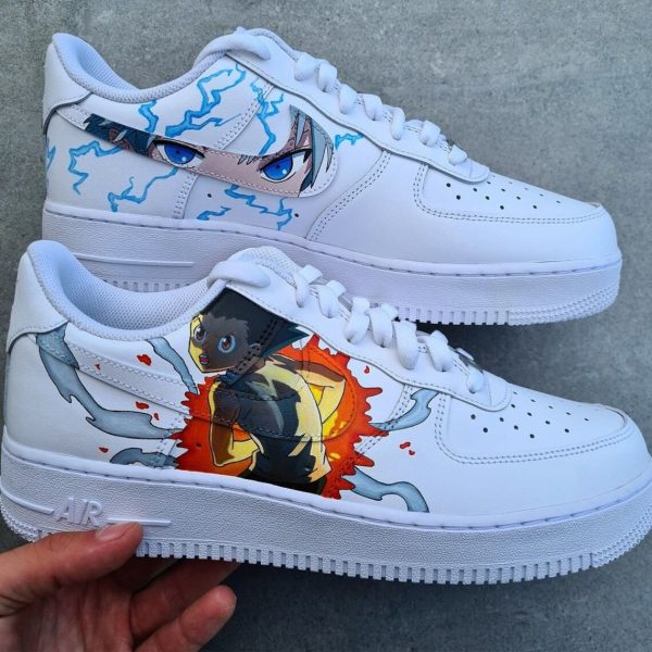 Anime Character Lightning Custom Air Force 1