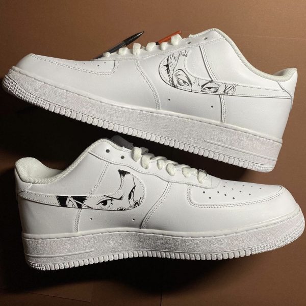 Anime Characters Swoosh Custom Air Force 1