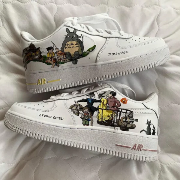 Anime Ghibli Studio Custom Air Force 1