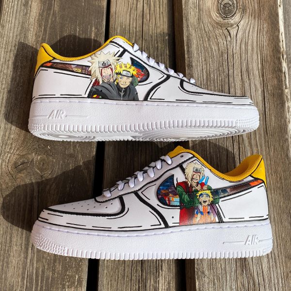 Anime Jiraiya Naruto Custom Air Force 1