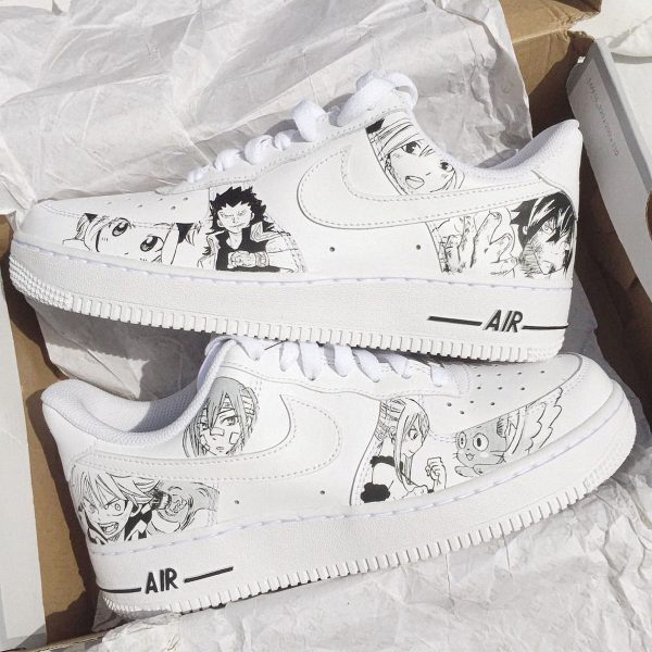 Anime Graffiti Custom Air Force 1