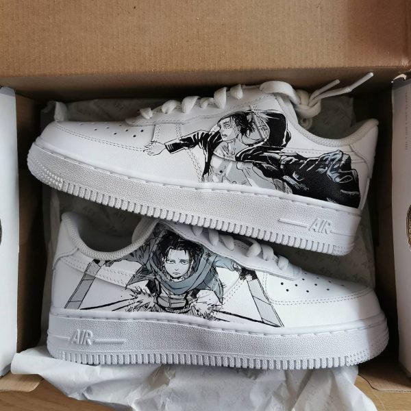 Attack Titan Themed Custom Air Force 1