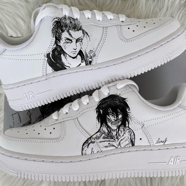 AOT Eren Custom Air Force 1