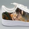 Eren Levi Painted Custom Air Force 1