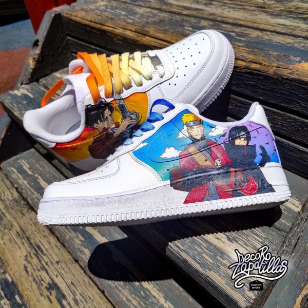 AOT x Naruto Custom Air Force 1