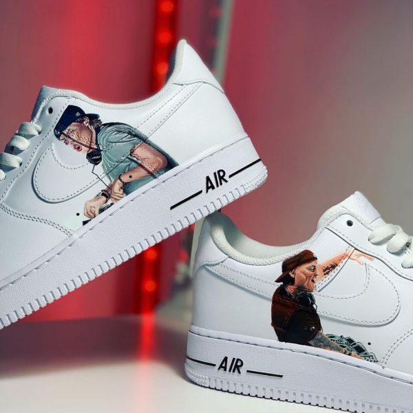 Avicii Painted Custom Air Force 1