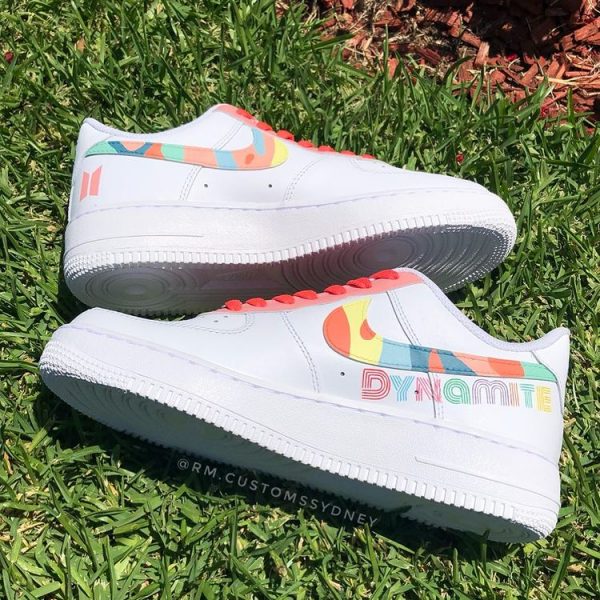 BTS - Dynamite Era Custom Air Force 1