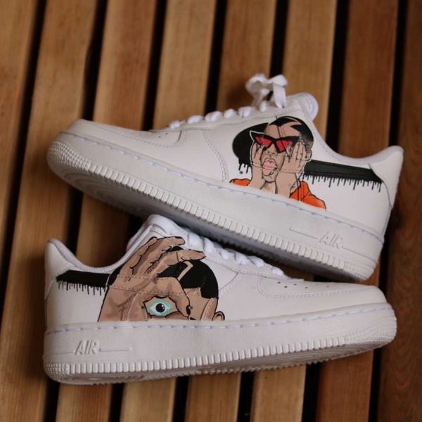 Bad Bunny Creative Custom Air Force 1