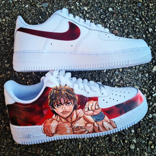 Baki The Grappler Custom Air Force 1