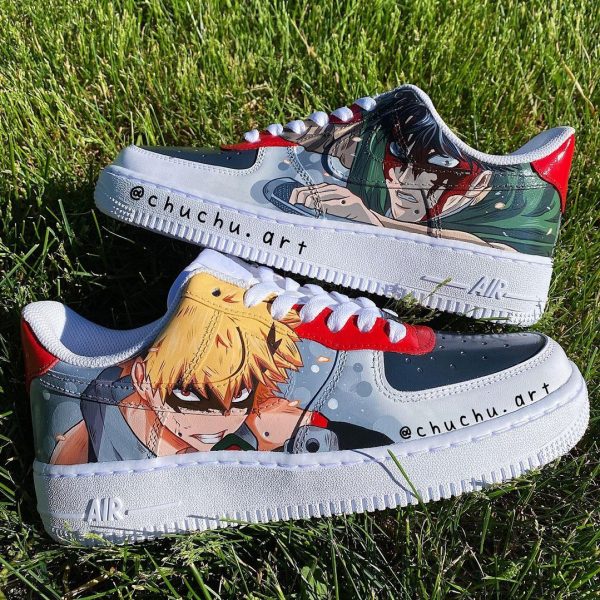 Bakugo ft Levi Custom Air Force 1