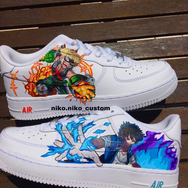 Bakugou X Dabi Custom Air Force 1