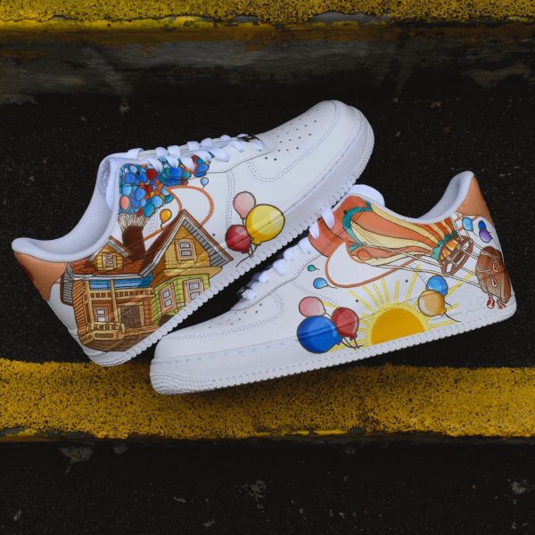 Balloon Painted Custom Air Force 1