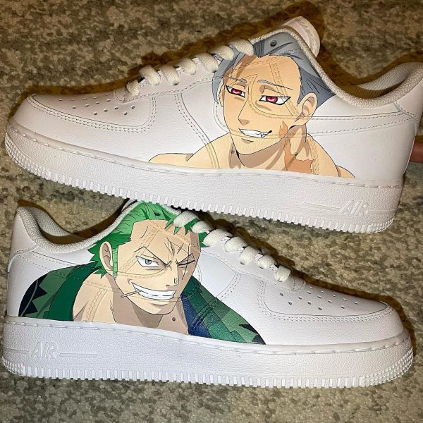 Ban ft Zoro Custom Air Force 1