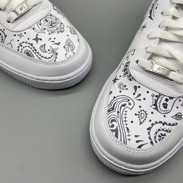 Bandana Hand Painting Custom Air Force 1