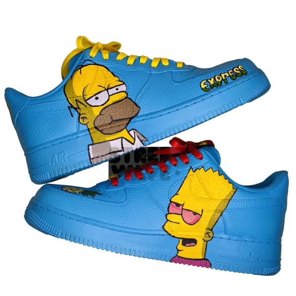 Bart Homer Painted Custom Air Force 1