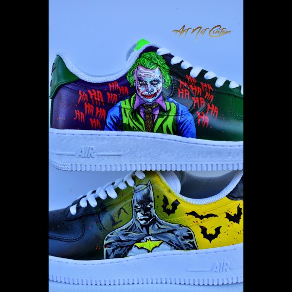 Batman vs Joker Custom Air Force 1