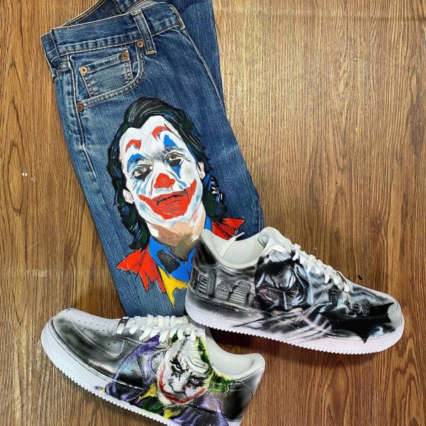 Batman Joker Creative Custom Air Force 1