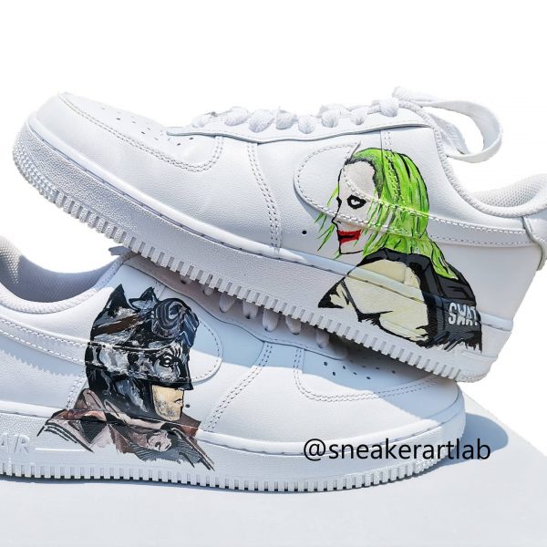 Batman Joker Art Custom Air Force 1