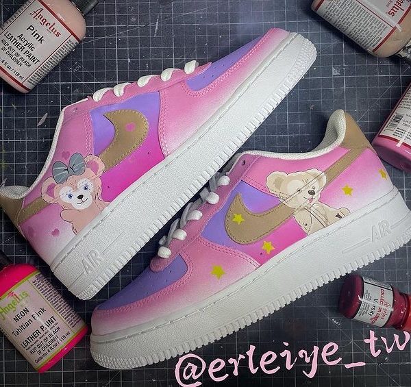 Bear Lina Bell Custom Air Force 1