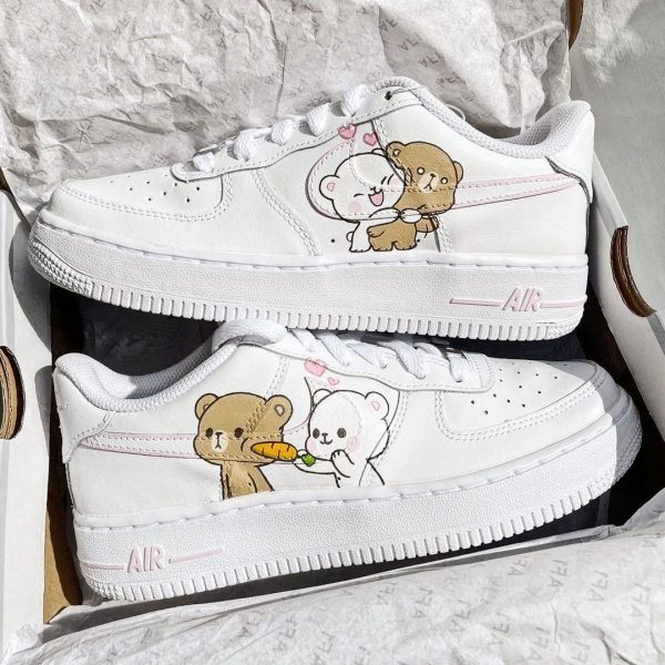 Bear Couples Custom Air Force 1