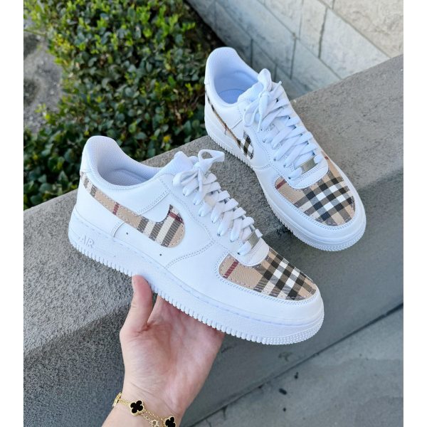 Burberry Plaid Custom Air Force 1