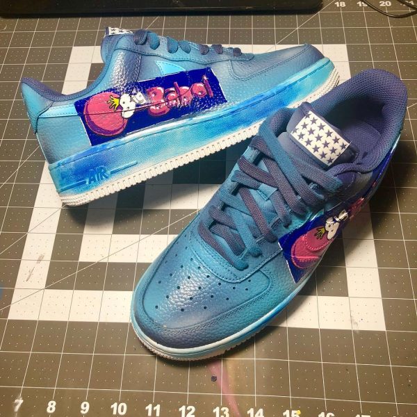 Big Babol Blue Custom Air Force 1