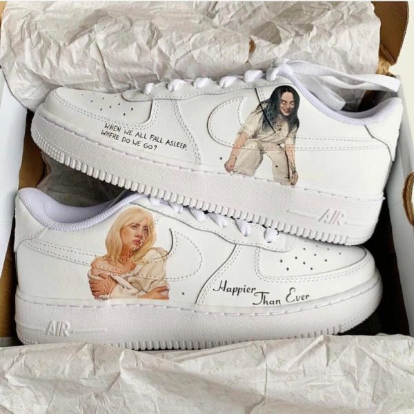 Billie Eilish Album Custom Air Force 1