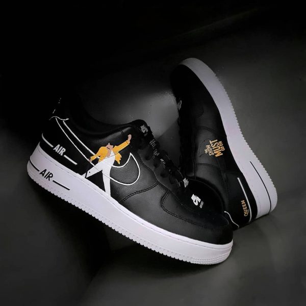 Black Character Handpainted Custom Air Force 1