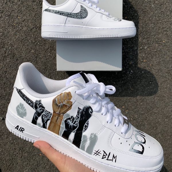 Black Lives Matter Custom Air Force 1