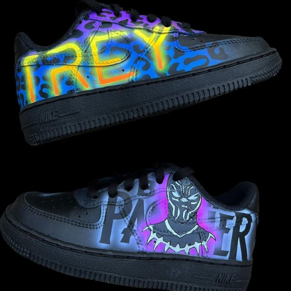 Painting Black Panther Custom Air Force 1