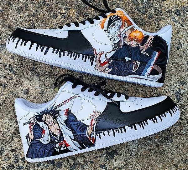 Zaraki X Ichigo Custom Air Force 1