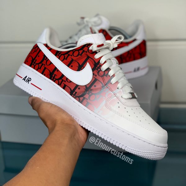 Bloody Dior Custom Air Force 1