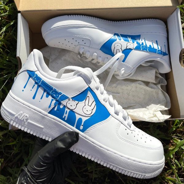 Blue Rabbit Drop Custom Air Force 1